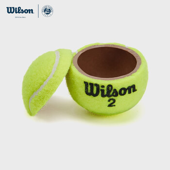 Wilson威尔胜法网公开赛官方比赛用球红土罐装3颗装网球
