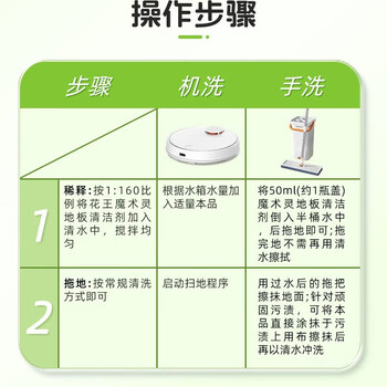 花王（KAO）地板清洗剂1.8L 宠物拖地板清洁剂擦瓷砖木地板除味速干低敏低香