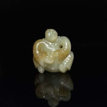 激安　中国古玩　砡　古玉　和田玉　　清時代　極上　和田白玉(F-72) 老玉古玉明清和田玉价格报价行情- 京东