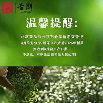 音朗 茶叶 特级茉莉花茶龙珠明前2026新茶横县九窨端午礼盒送长辈500g
