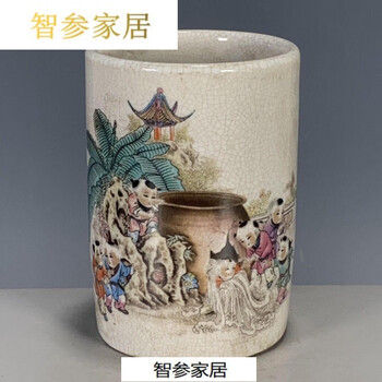 清代陶瓷笔筒价格报价行情- 京东