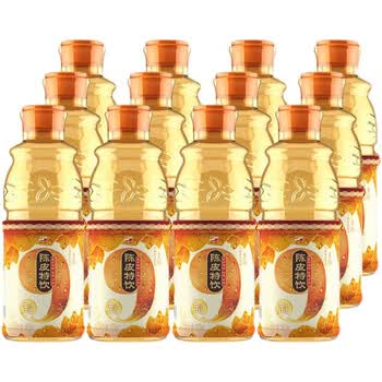浮闲(fuxian)九制陈皮 特饮九制陈皮特陈皮特色饮品饮料饮400ml*24瓶