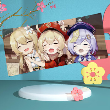 轩圆阁(xuanyuange)原神毛巾 原神游戏动漫毛巾刻晴可莉甘雨 2 35x35