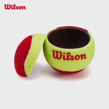 Wilson威尔胜儿童青少年训练网球 低压耐磨网球3只装