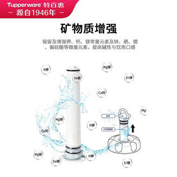 特百惠（Tupperware）净水器矿物质棒 纳美玲珑牌TPW-C1型家用厨房直饮机滤水配件