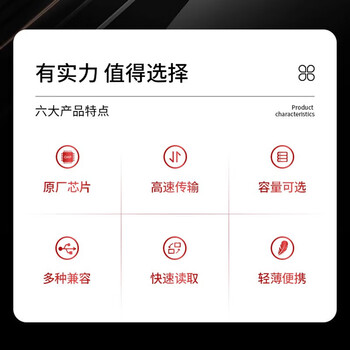 联想ThinkPlus 64GB固态优盘 USB3.2接口 商务办公金属U盘 TU110