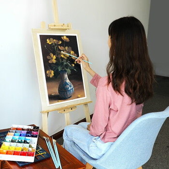 蒙玛特（MontMarte）4k素描画板45*60cm速写板画画板成人儿童画架板木质速写绘图板B-HB-001