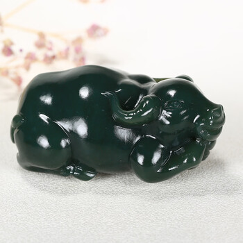 和田玉把件牛品牌及商品- 京东