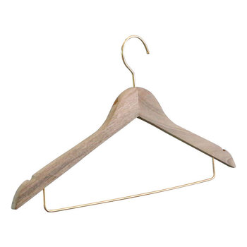 香樟木挂衣架衣帽间香樟木衣架家用成人女士西装丝绸宽肩轻奢无痕实木
