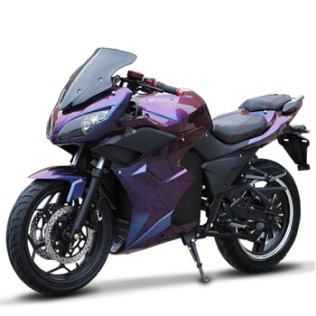 顶尊电动摩托跑车新国标地平线s款大跑电摩跑车街车电瓶车趴赛电摩