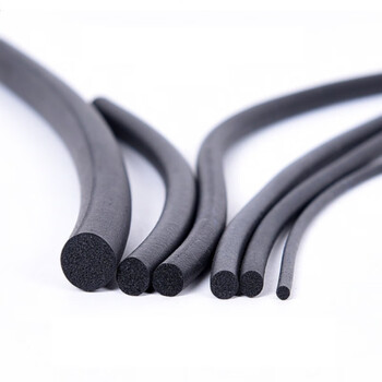 乙丙发泡橡胶条epdm发泡圆条耐高温海绵条防水弹性好圆形实心密封条