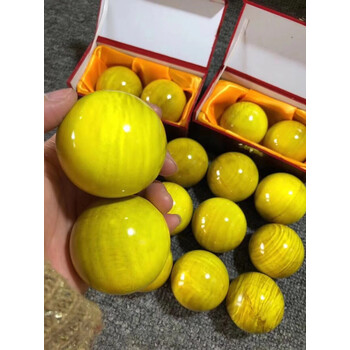 金丝楠木手把件大叶金丝楠木50球活络球健身球手球缅甸樟木文玩大叶