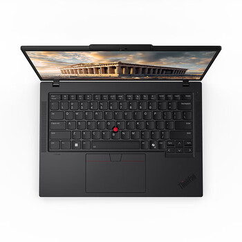 联想ThinkPad T14 14英寸商用办公轻薄笔记(Ultra7-155U 32G 2T SSD 65W电源 指纹识别 背光键盘）定制
