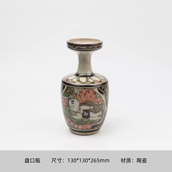 磁州窑玉壶春瓶型号规格- 京东