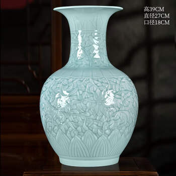 景德镇浮雕花瓶品牌及商品- 京东