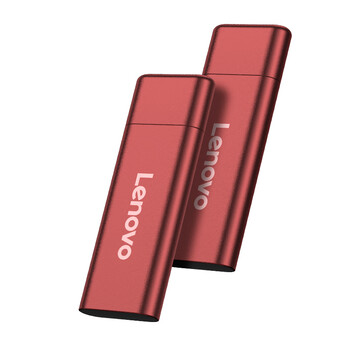 联想（Lenovo）512GB 移动硬盘固态（PSSD）USB3.1接口 ZX1Mini系列 红色