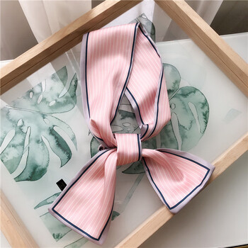 恒源祥春秋小丝巾女装饰韩国长条领巾 ins百搭脖子丝带细窄配饰领带