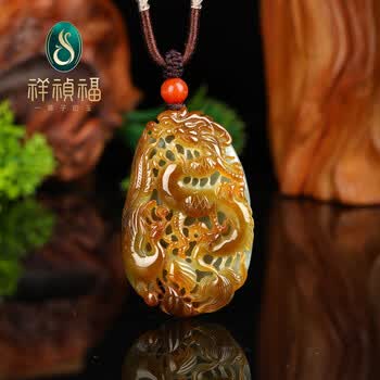 龙凤呈祥翡翠图片- 京东