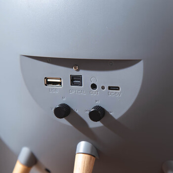 万利达（Malata）SG1882一体式CD机CD播放机唱片机造型音响cd机 桌面音响颜值复古音响灰色