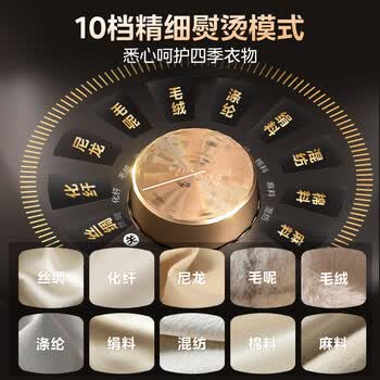 美的（Midea）【10档精熨】立式挂烫机/熨烫机35g/min大蒸汽家用烫衣服商用服装店专用团购礼物YGD20P5