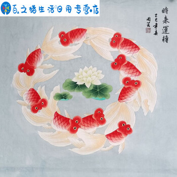 国画荷花手绘品牌及商品- 京东