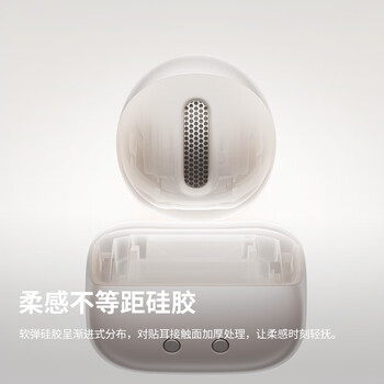 韶音（SHOKZ）【新品上市】OpenDots 2开放式蓝牙耳机耳夹式耳机无线跑步运动耳机适用于苹果手机 白金缮