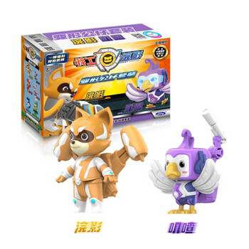 溥畔全享购丛林特工队玩具变形机器人浣影赤飞四合体金刚特工 st001