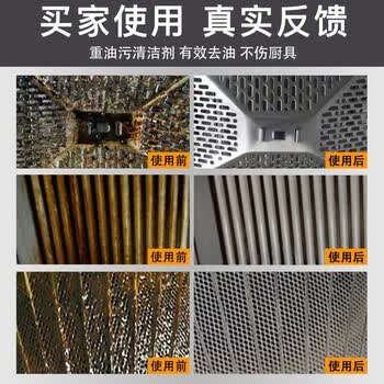 夏阳（XIAYANG）重油污清洗剂2.5L厨房抽油烟机强力溶解去油污