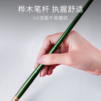 中盛画材(transon)水粉笔画笔套装 6支猪鬃丙烯油画水彩颜料专用排笔 绘画手绘墙绘毛笔工具美术生单号套装美术写生 中盛画材(transon)水粉笔画笔套装 6支猪鬃丙烯油画水彩颜料专用排笔 绘画手绘墙绘毛笔工具美术生单号套装美术写生