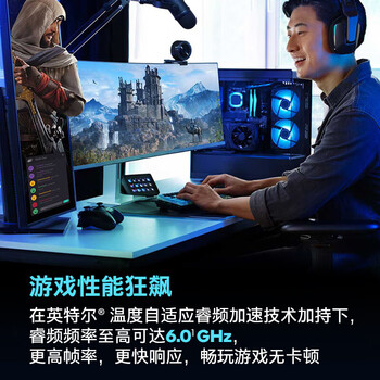 攀升适用于酷睿14代 i9处理器14900K 24核32线程装机配件