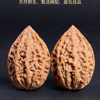 文玩堂：金公子文玩胡桃（高級上品） 文玩核桃精品大秋子价格报价行情- 京东