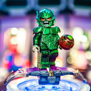 乐高蜘蛛侠3英雄无归漫威复仇者联盟玩具小人仔绿魔章鱼 绿魔定制人仔