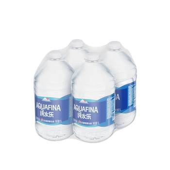 百事可乐【热门商品】纯净水纯水乐  饮用水 5L*4桶装批发桶装水