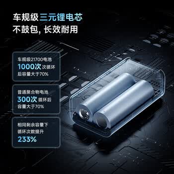 CUKTECH酷态科【3C认证可上飞机】10号超级电能棒mini充电宝55W快充自带线电芯10000毫安时支持苹果小米17