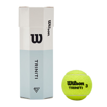 Wilson威尔胜TRINITI全场地专业比赛网球 3颗装【球上数字随机】