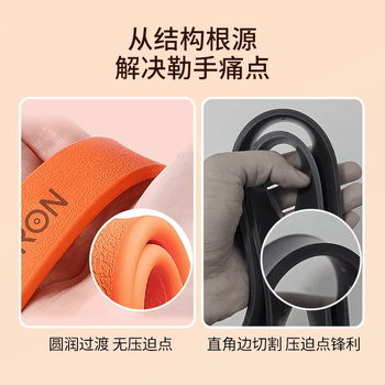 PROIRON普力艾 阻力带圆边弹力带健身引体向上助力瑜伽拉伸带 黄20-35KG
