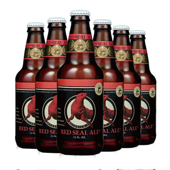 北岸（NORTH COAST）海豹 美式琥珀艾尔 精酿啤酒 美国进口 组合装355ml*6瓶