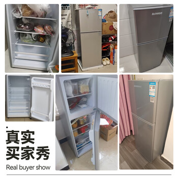 志高（CHIGO） 双门冰箱108升两门宿舍租房小户型家用冷藏冷冻小冰箱 节能低噪 BCD-108A148D 