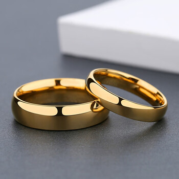 男钨金戒指潮流男士指环求婚对戒情侣婚戒尾戒男戒 (男款)-国标23号