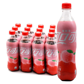 可口可樂(coca-cola) 怡泉 c加檸檬味汽水 400ml*12瓶整箱批碳酸飲料