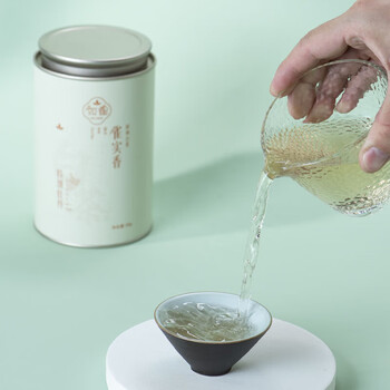 政和白茶雀实香政和白茶白牡丹王特级头采80g罐装口粮头春茶叶