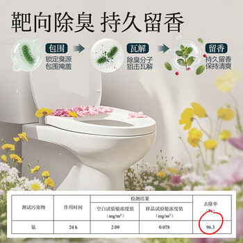 网易严选香氛马桶洁厕灵洁厕液卫生间厕所马桶抑菌去渍去异味除臭神器 4瓶