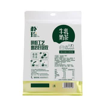朴珍鲜牛乳奶茶粉400g青砖茶炒米粉咸味冲饮速溶早餐内蒙特产下午茶