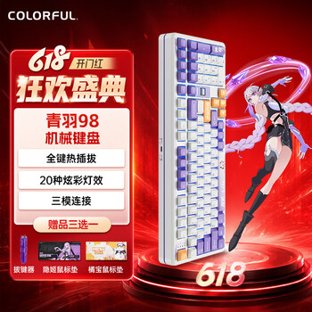 双虹 七彩虹键盘- 京东