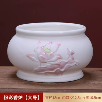 粉彩香炉型号规格- 京东