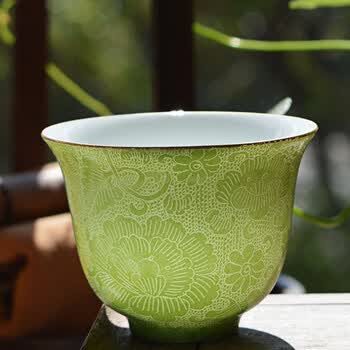 景德镇粉彩茶具- 京东