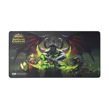 暴雪（BLIZZARD）魔兽世界WOW官方正版周边游戏电竞办公超大号桌面鼠标垫-伊利丹款鼠标垫
