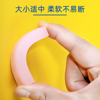 LYRA德国艺雅龙族橡皮擦 学生用橡皮少屑干净开学必备用品素描绘画办公 荧光黄4块装-L7417325C