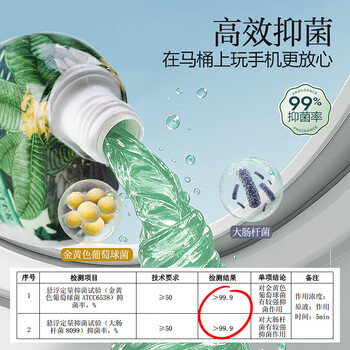 网易严选香氛马桶洁厕灵洁厕液卫生间厕所马桶抑菌去渍去异味除臭神器 4瓶