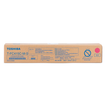 东芝(TOSHIBA)T-FC415CMS 墨粉 适用东芝2010/2110/2510/2610/2515/2615/3015/3115/3515/3615/4515/4615/5015AC等 品红 东芝(TOSHIBA)T-FC415CMS 墨粉 适用东芝2010/2110/2510/2610/2515/2615/3015/3115/3515/3615/4515/4615/5015AC等 品红
